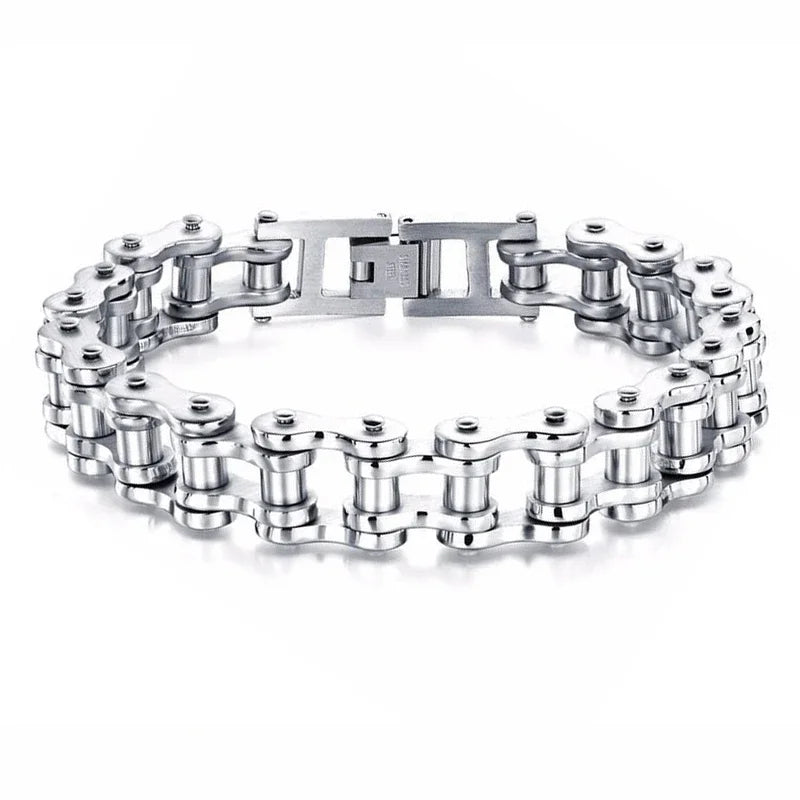 RiderChainz™- Brazalete Plateado