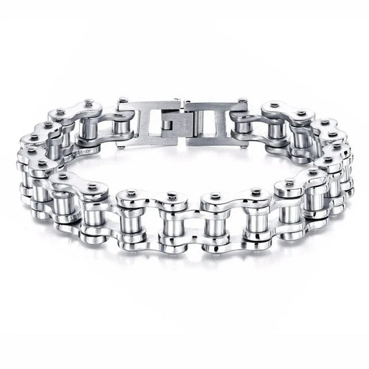 RiderChainz™- Brazalete Plateado