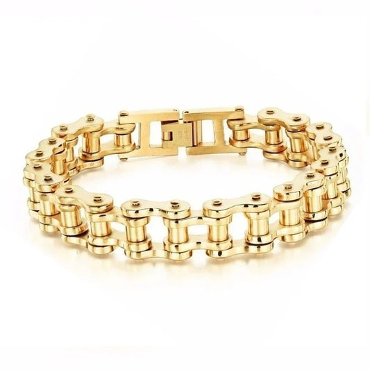 RiderChainz™- Brazalete  Dorado